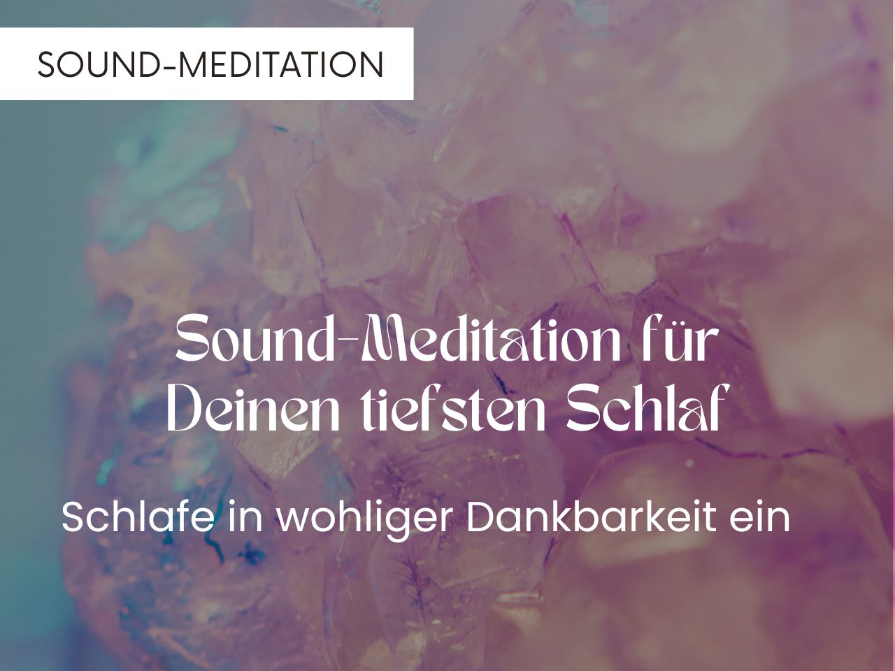 Gönne Dir diese 20 Minuten Sound immer dann, wenn Du Dir selbst neue Energie schenken und tief entspannen möchtest. Und spüre, wie Dein Nervensystem mit der Zeit immer entspannter und Deine Schwingung immer höher wird.
